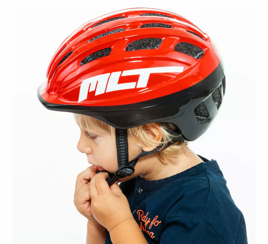 Translation missing: it.Casco Moltó rojo para niños