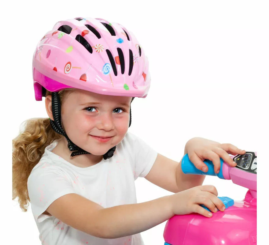 Translation missing: it.Casco Moltó rosa para niña