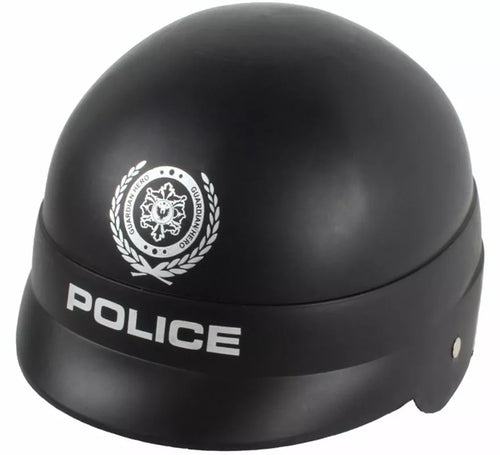 Casco Policía de 24 cm de plástico para niños