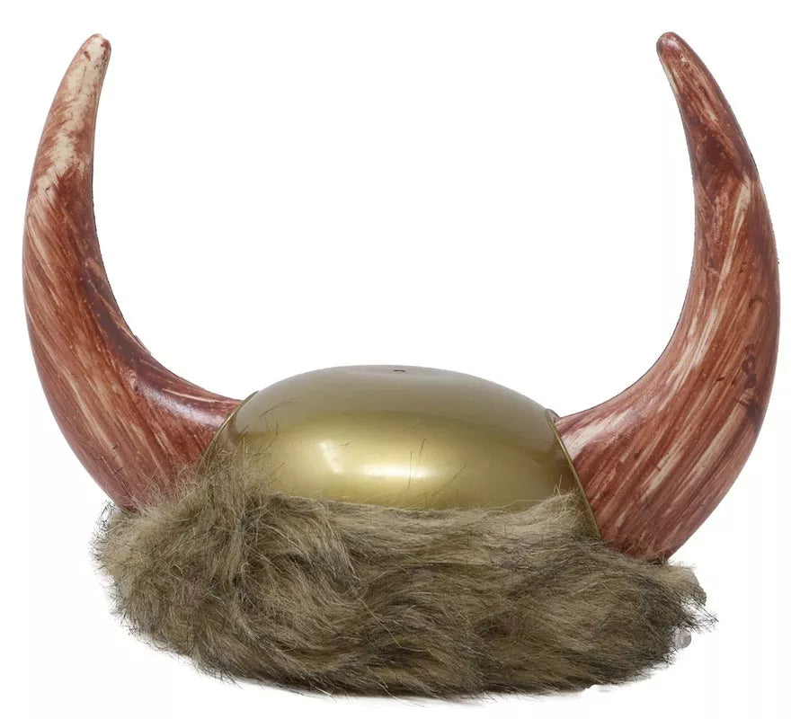 Translation missing: es.Casco Vikingo con Cuernos y Piel