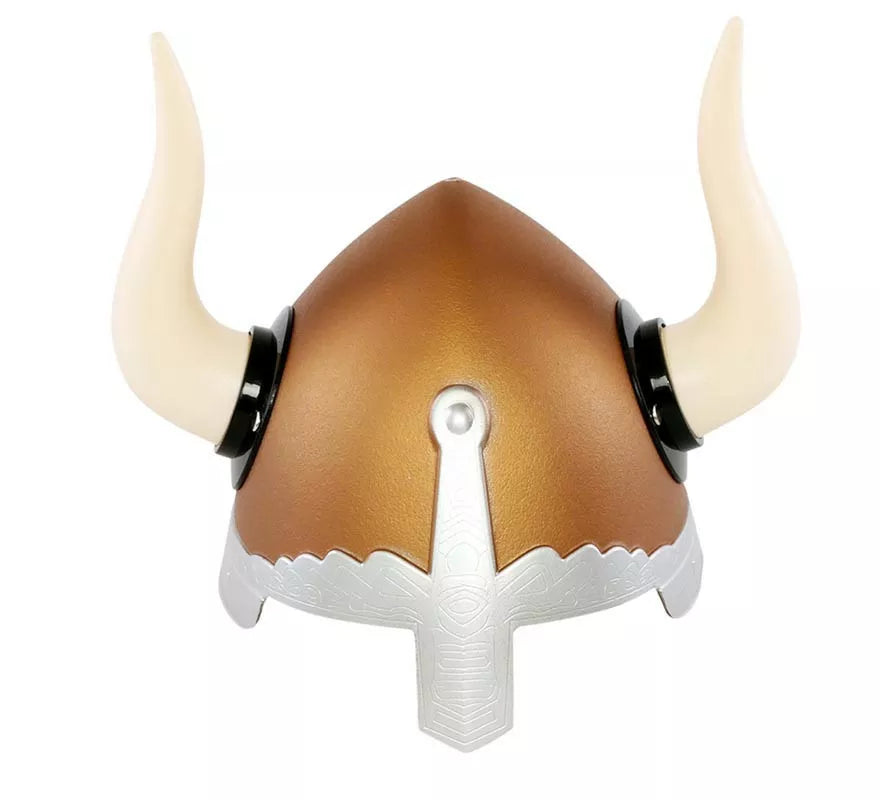 Translation missing: it.Casco Vikingo Deluxe con cuernos