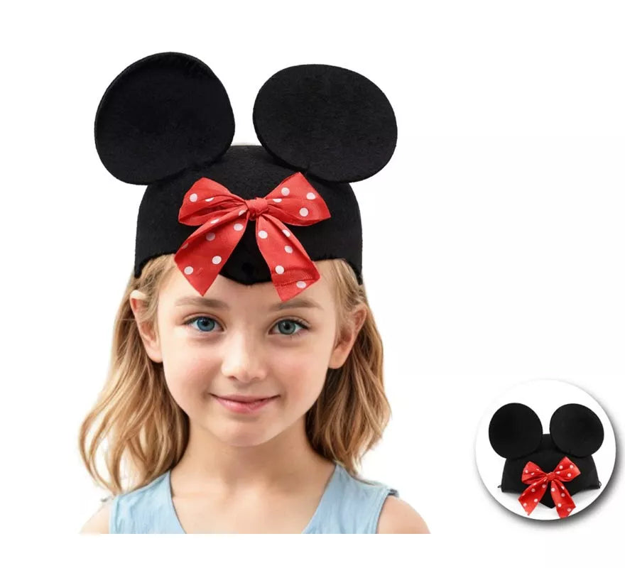 Translation missing: es.Casquete de Ratoncita famosa con lazo infantil