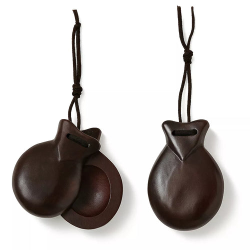 Castañuelas color Madera Oscura 6,5x8,5 cm