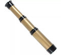Catalejo de Pirata dorado y negro de 30 cm