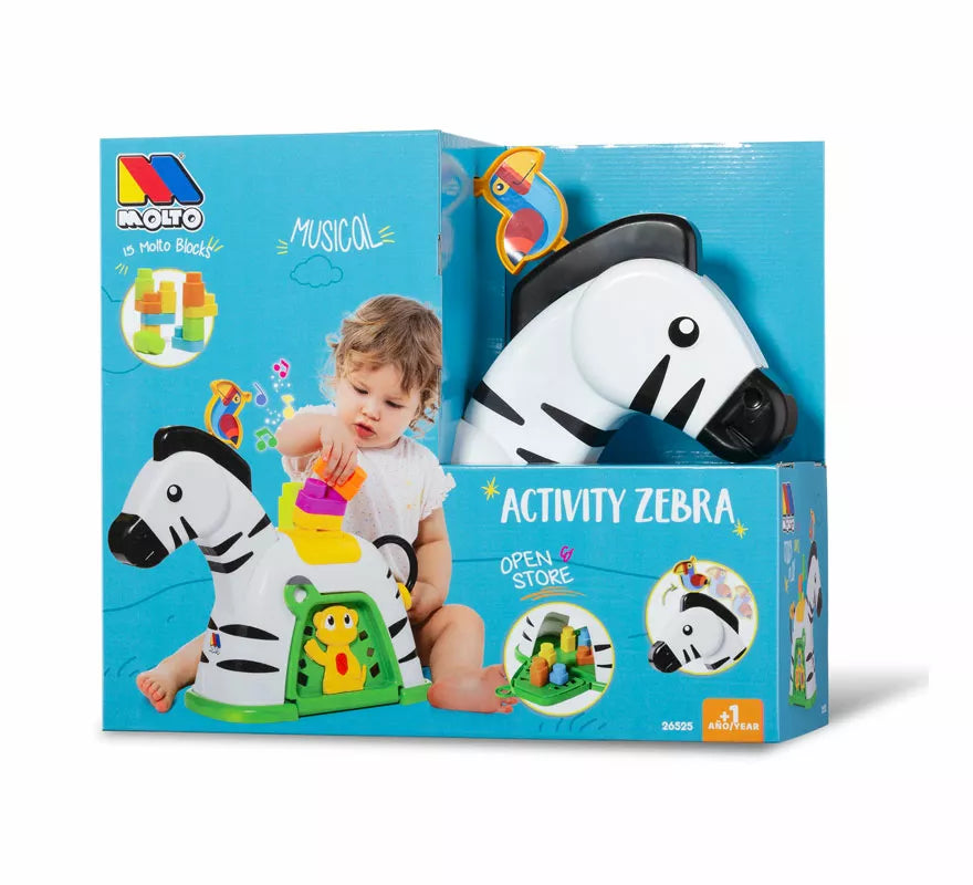Translation missing: it.Cebra de Actividades infantil con Sonido