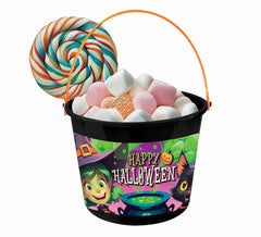 Cesto Streghe Happy Halloween 18x16 cm