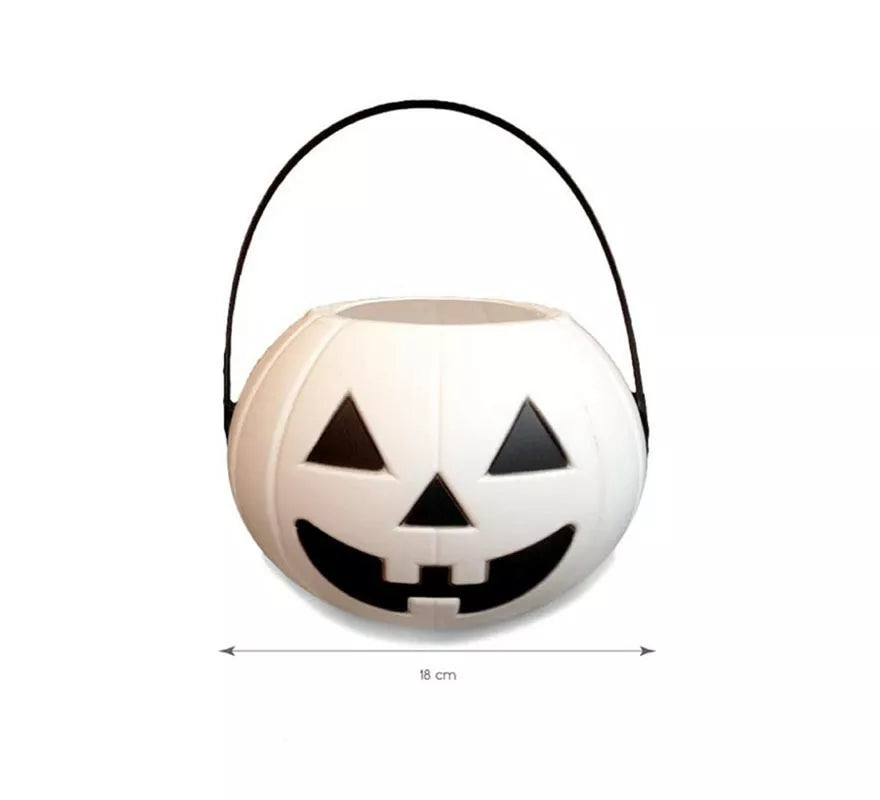 Translation missing: it.Cesta de Calabaza blanco sin tapa de 18 cm