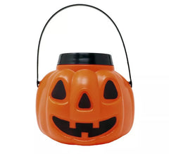 Cesto di zucca felice con coperchio da 15 cm