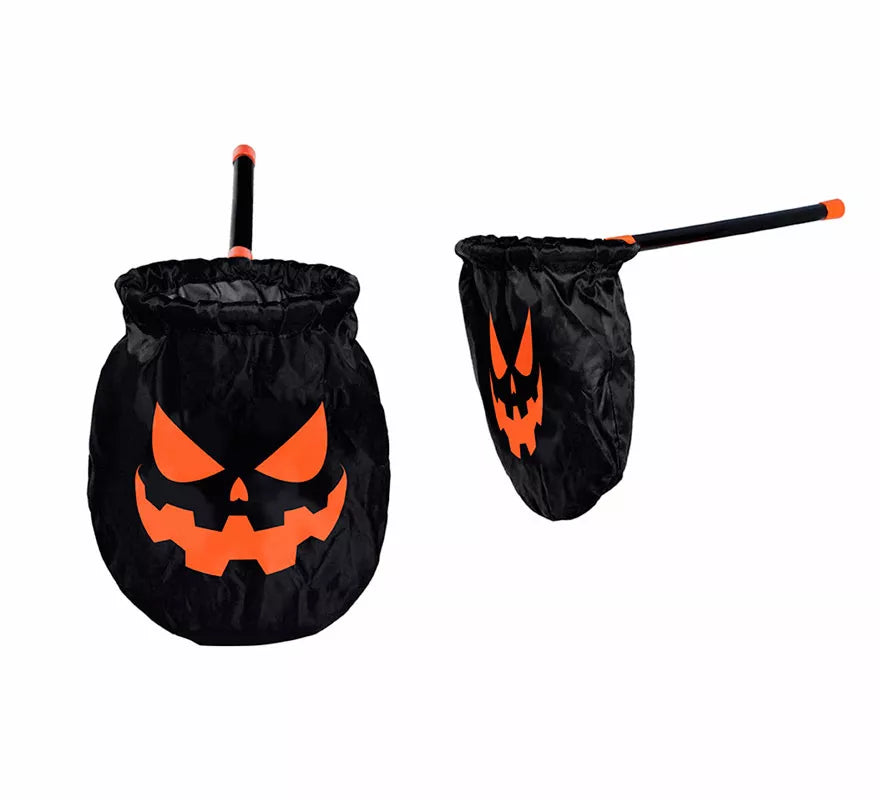 Translation missing: it.Cesta de Calabaza negra con Palo de 50 cm