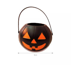 Cesto di zucca nera senza coperchio 18 cm