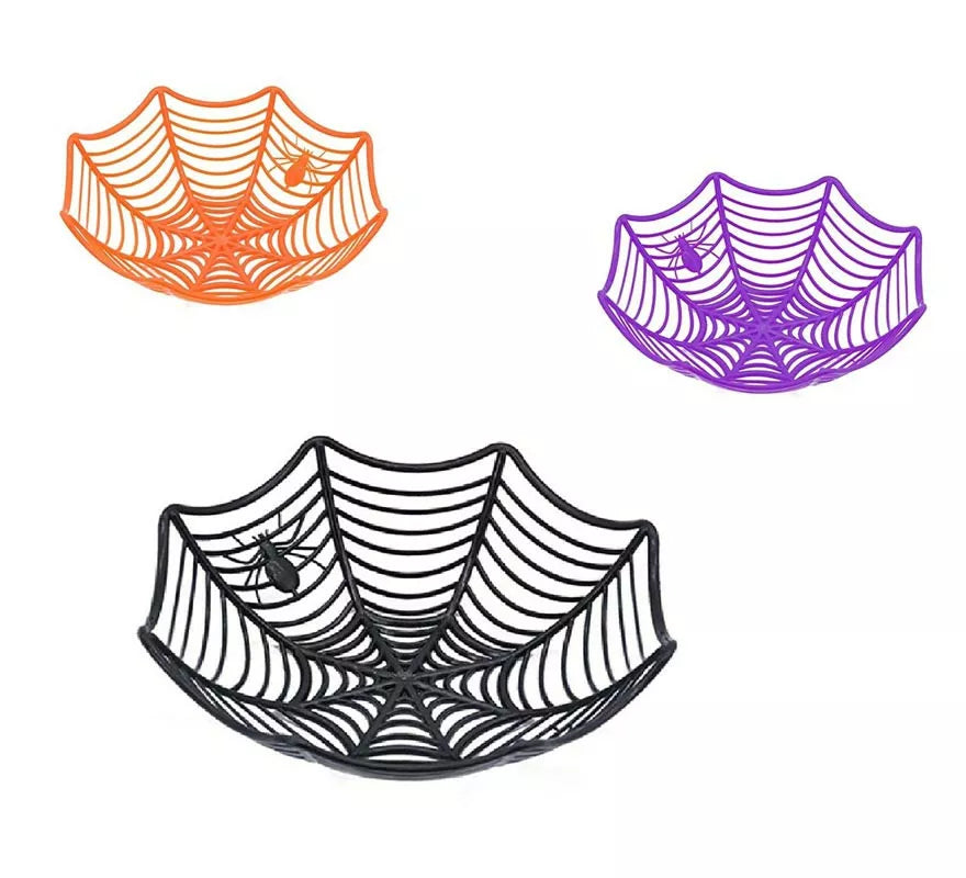 Translation missing: it.Cesta Telaraña Halloween en varios colores