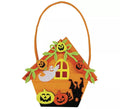 Cesto Casita Bruja Fieltro de 14 cm