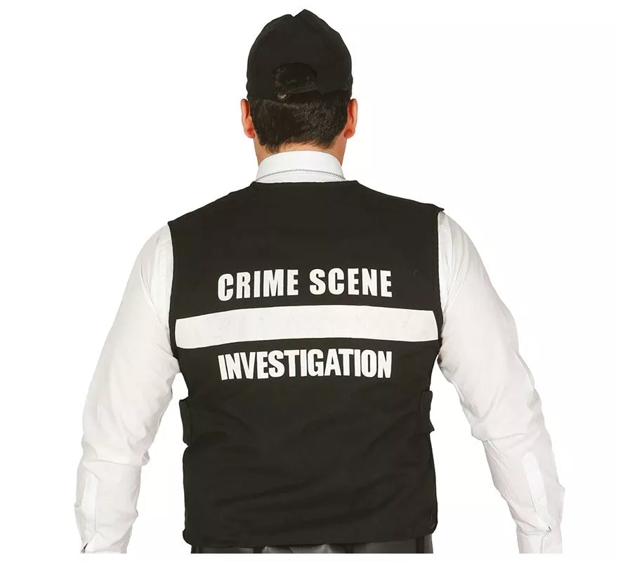 Translation missing: it.Chaleco antibalas y gorra del F.B.I. para adulto