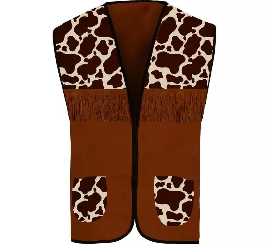 Chaleco Cowboy para adultos