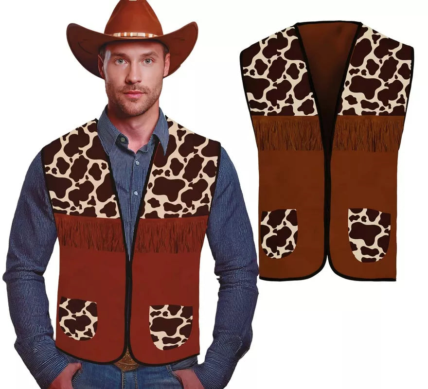 Translation missing: es.Chaleco Cowboy para adultos