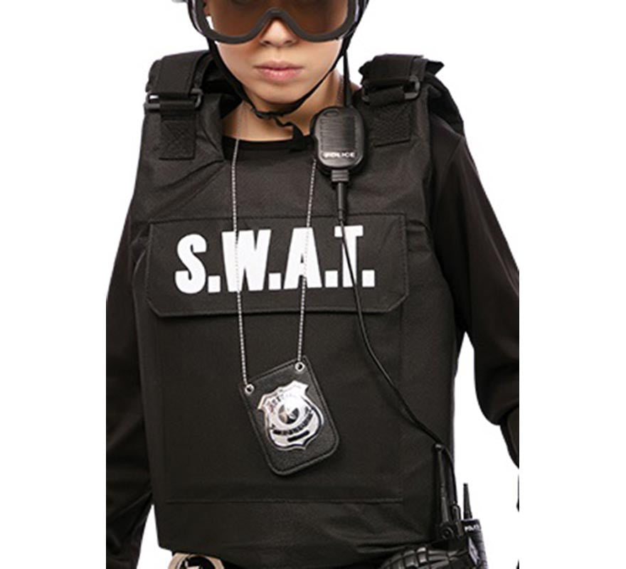 Translation missing: it.Chaleco de Agente S.W.A.T. para niño