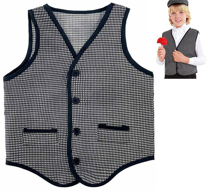 Chaleco de Chulapo para niño