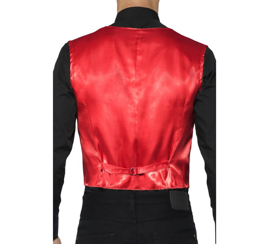 Translation missing: es.Chaleco de Lentejuelas Rojo para hombre