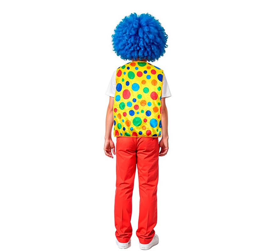 Translation missing: it.Chaleco de Payaso Topos multicolor infantil