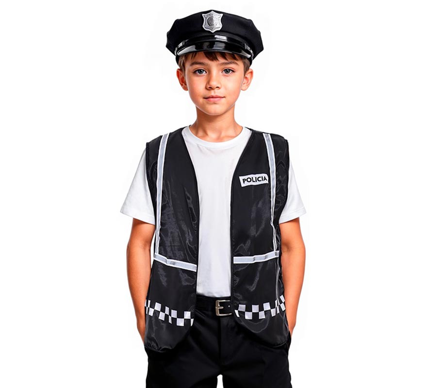 Translation missing: es.Chaleco de Policía a cuadros infantil en varios colores