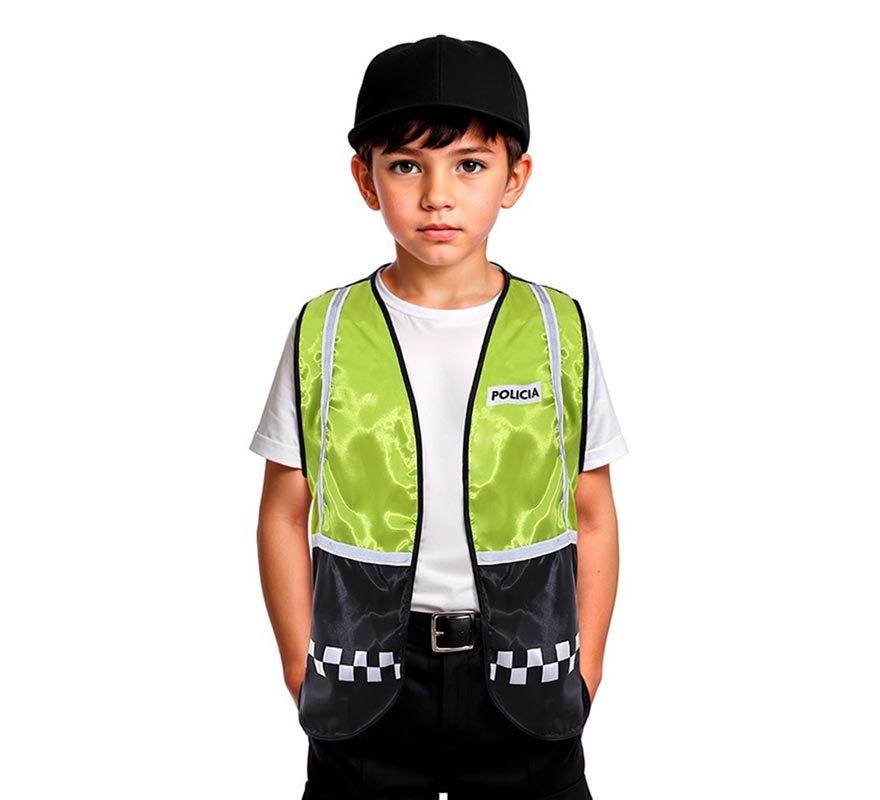 Translation missing: es.Chaleco de Policía a cuadros infantil en varios colores