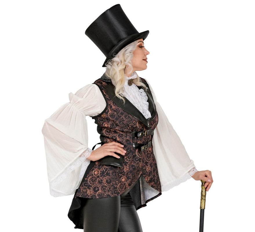 Translation missing: it.Chaleco de Steampunk para mujer