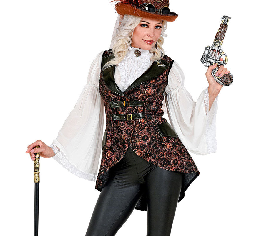Translation missing: it.Chaleco de Steampunk para mujer