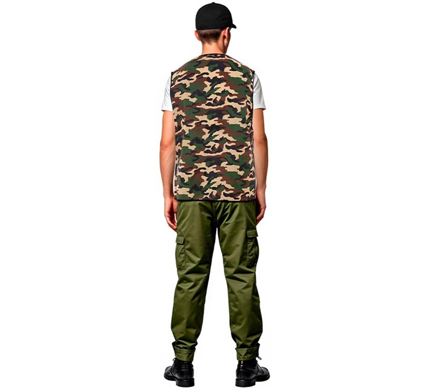 Translation missing: es.Chaleco Militar Camuflado adulto
