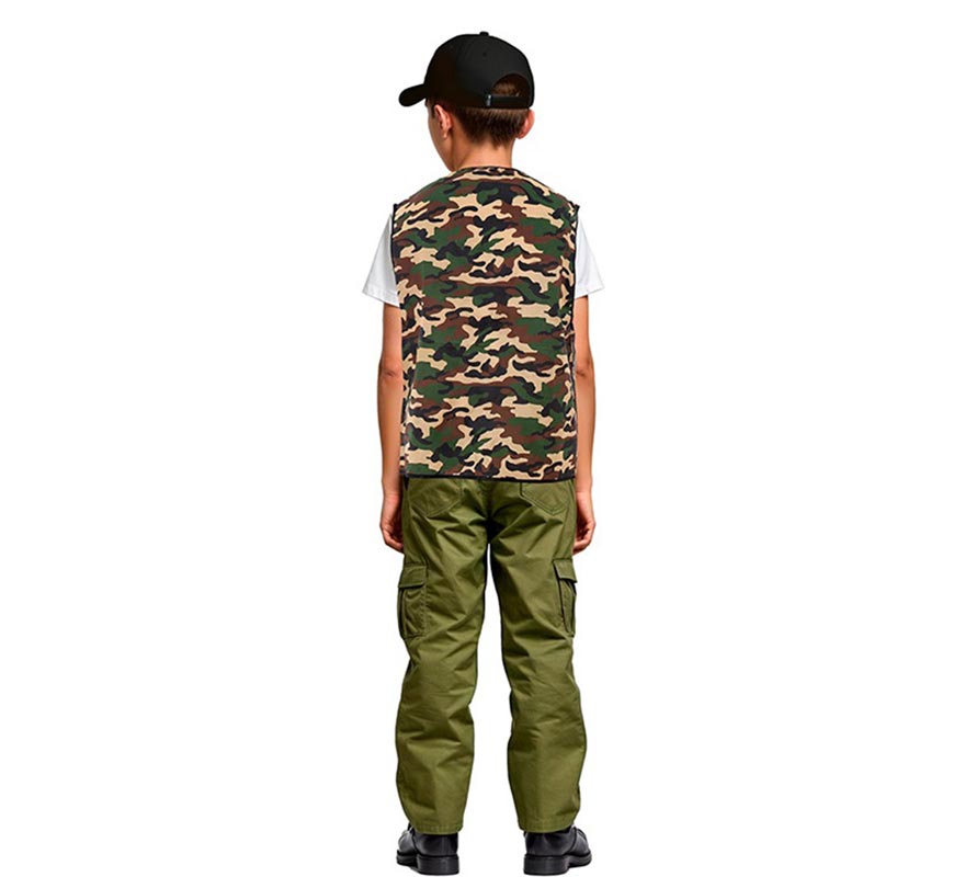 Translation missing: it.Chaleco Militar Camuflado infantil