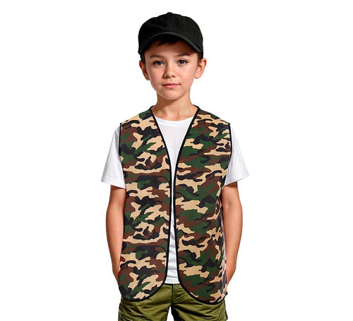 Chaleco Militar Camuflado infantil