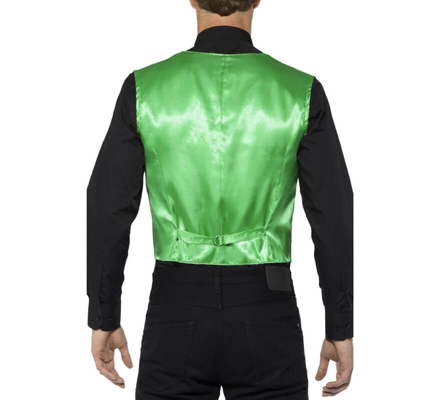 Translation missing: it.Chaleco Verde con Lentejuelas para hombre