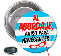 Trattare foglio A, Avviso per i Navigatori 6 centimetri di diametro