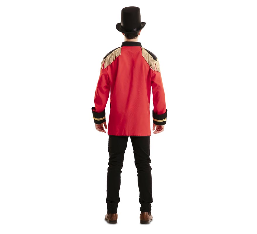 Translation missing: es.Chaqueta de Domador Roja y Dorado para hombre
