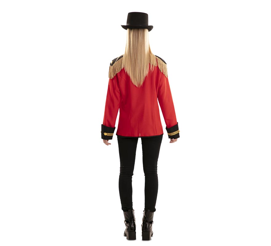 Translation missing: es.Chaqueta de Domador Roja y Dorado para mujer