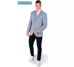 Giacca Doraemon blu da uomo