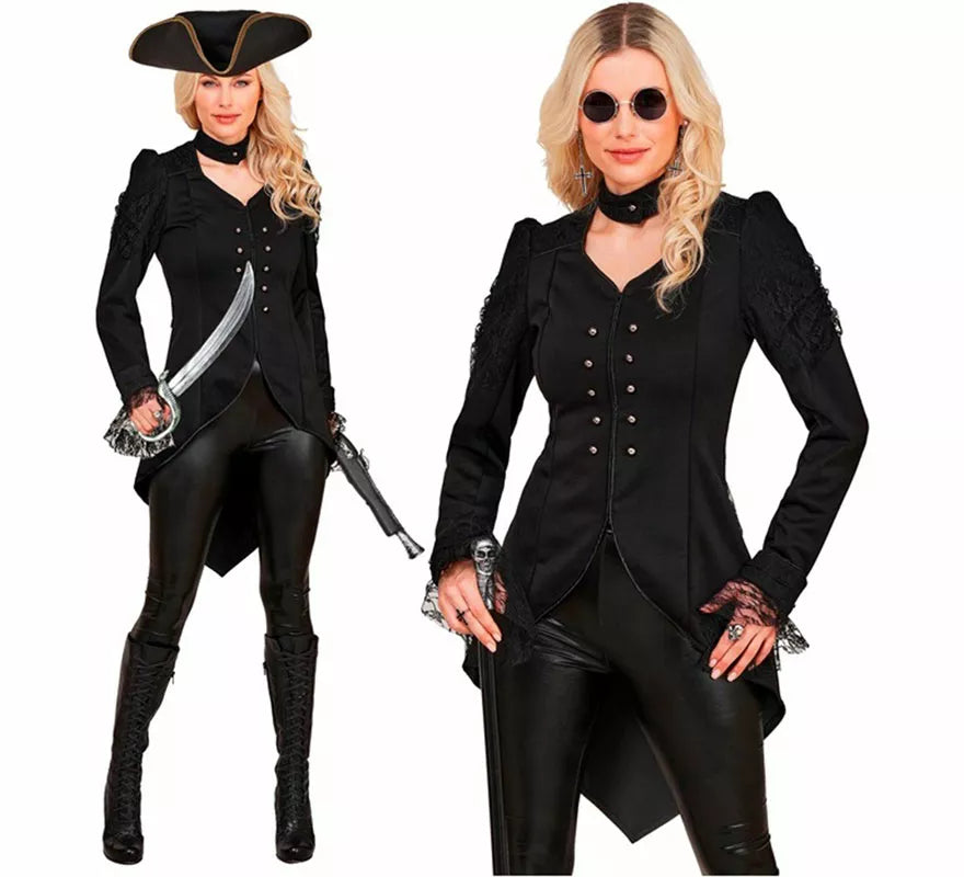 Translation missing: it.Chaqueta de Frac negra para mujer