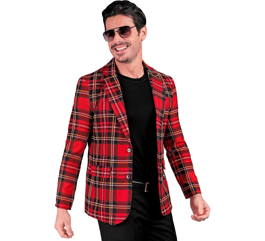 Translation missing: it.Chaqueta de Moda Fiesta rojo para hombre