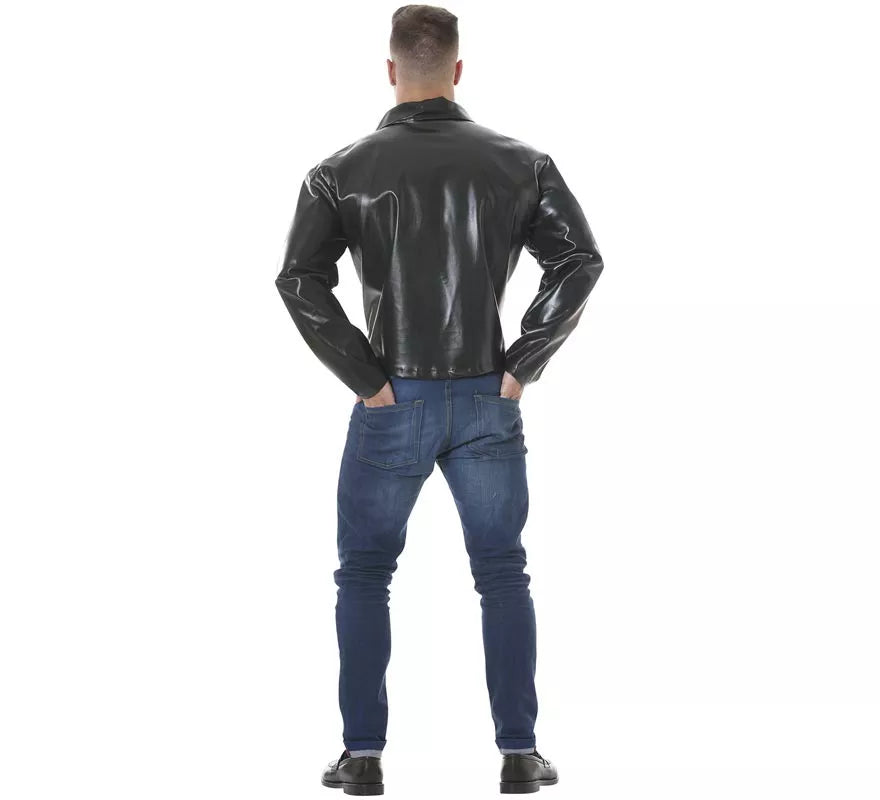 Translation missing: it.Chaqueta de Motorista o de Rockero negra para hombre