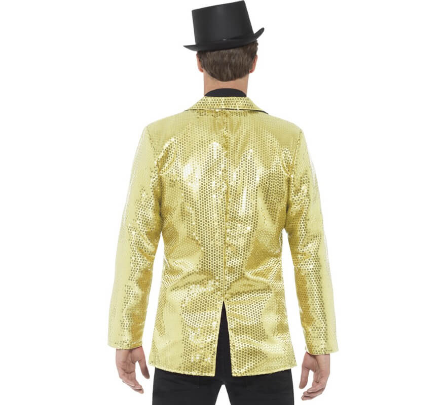 Translation missing: es.Chaqueta Dorada con Lentejuelas para hombre