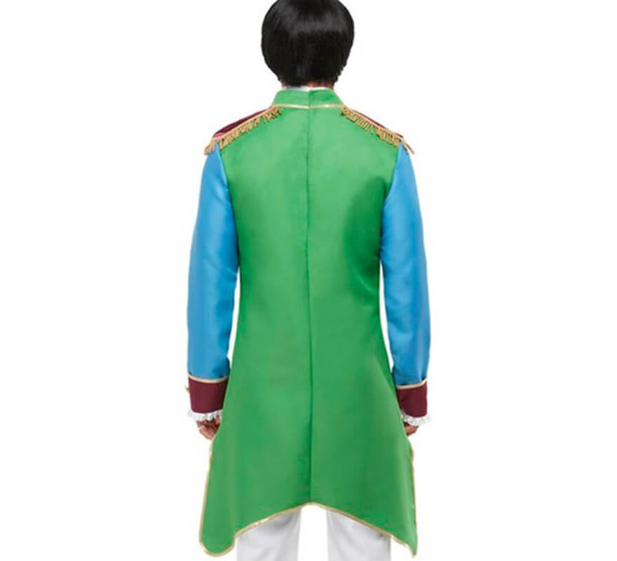 Translation missing: es.Chaqueta Larga Años 70 Verde y Morada para hombre