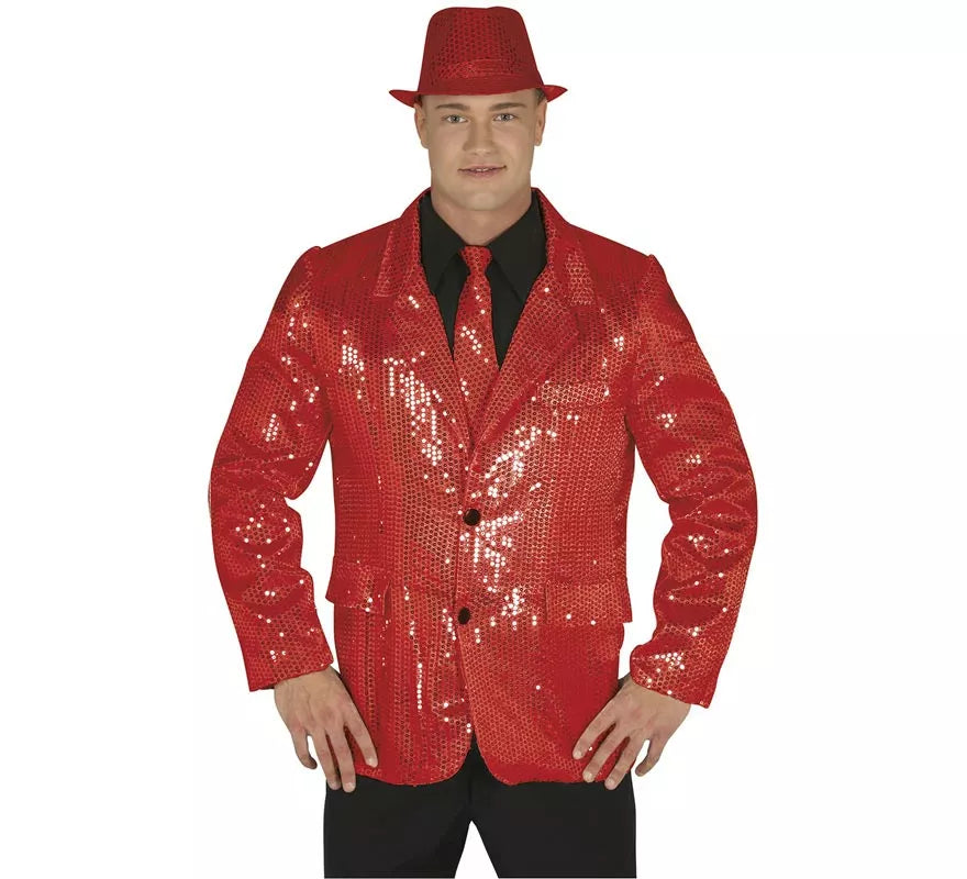 Translation missing: it.Chaqueta Lentejuelas Roja