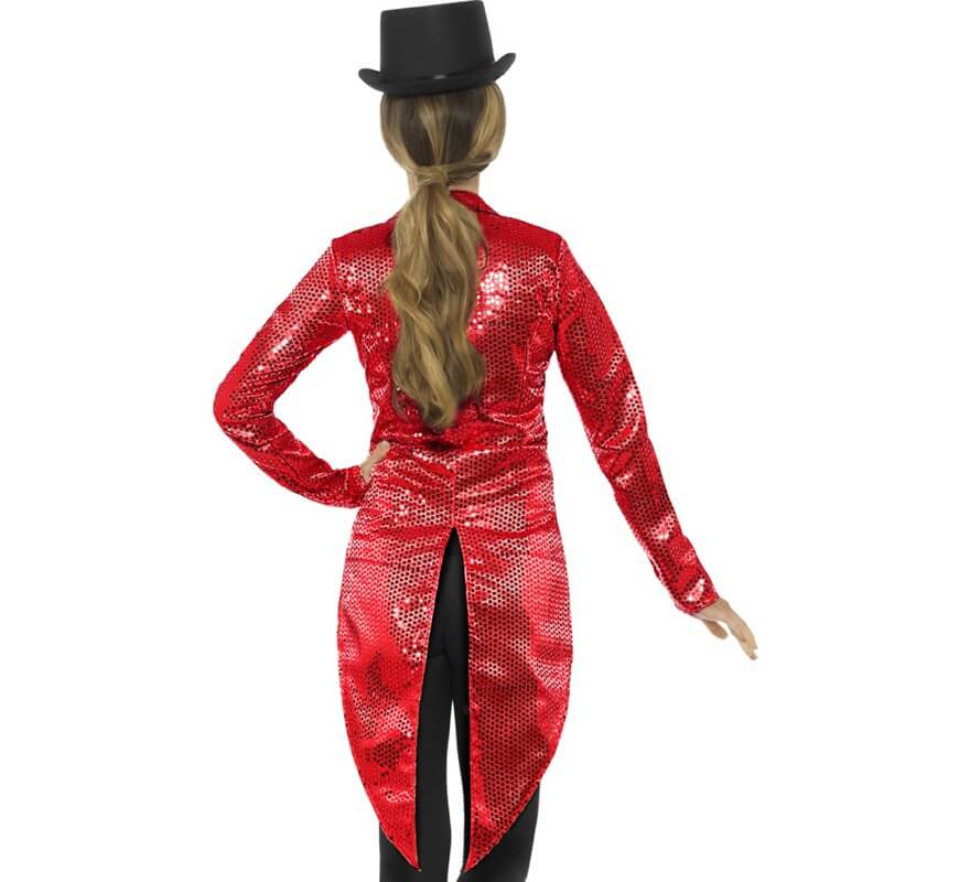 Translation missing: es.Chaqueta Roja con lentejuelas para mujer