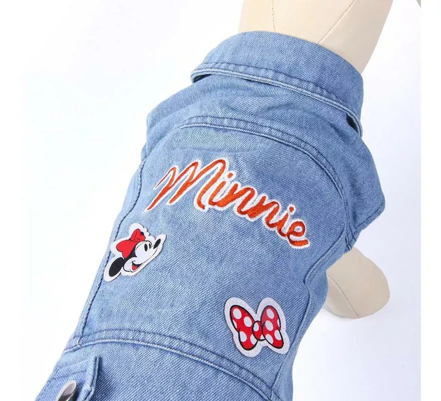 Chaqueta Vaquera para Perros de Minnie Mouse