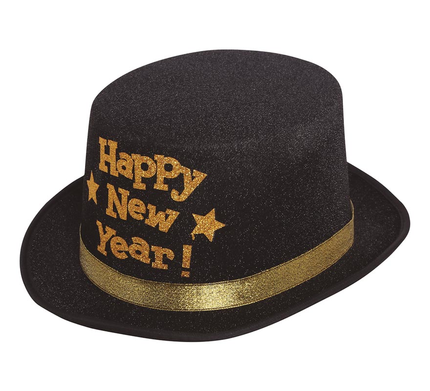 Chistera de Happy New Year Negro