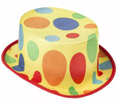 Pagliaccio con cappello a pois