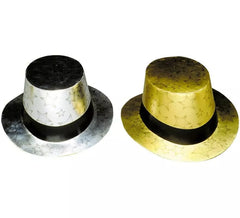 Cappello metallico con stelle in colori assortiti