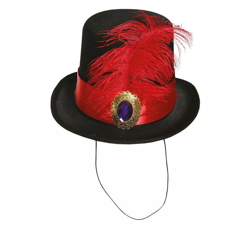 Translation missing: it.Chistera Mini con Pluma Roja