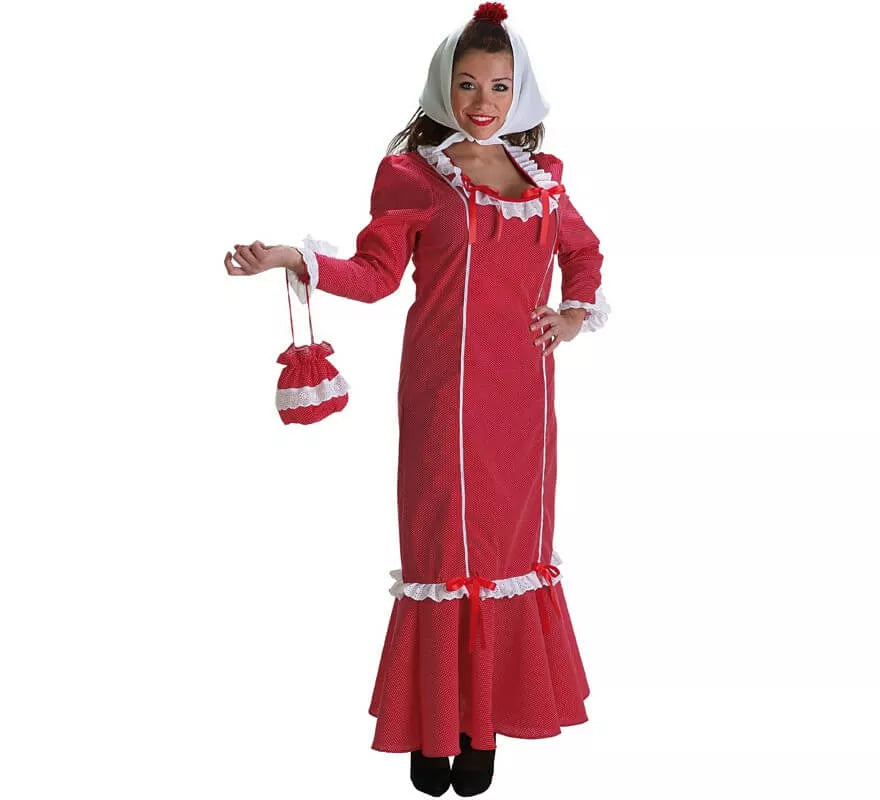 Translation missing: es.Chulapa Roja con bolso para mujer