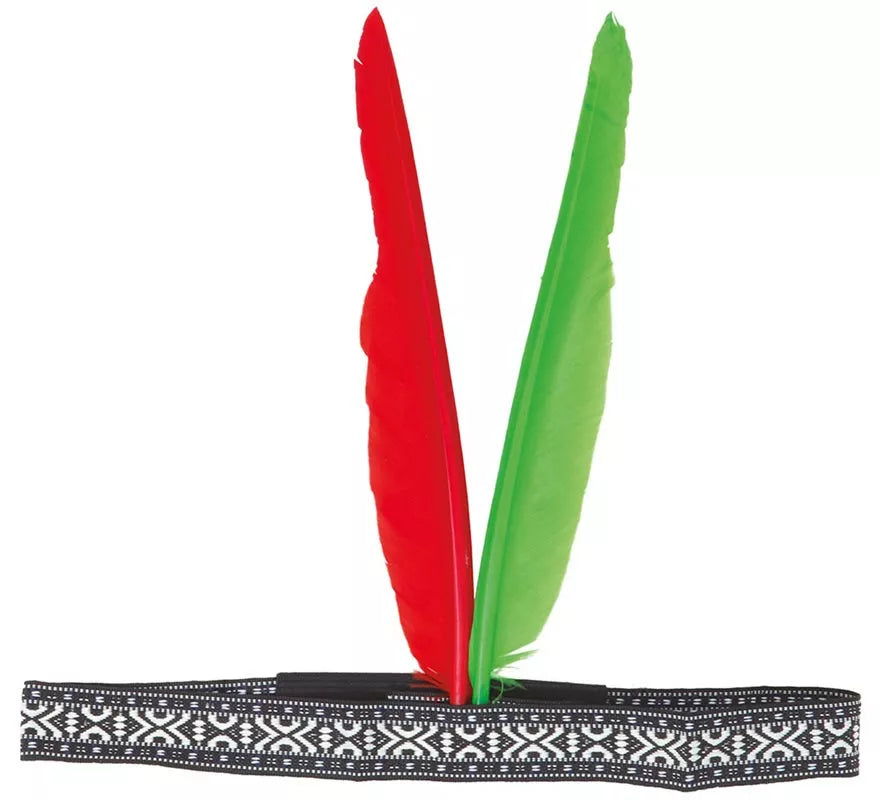 Translation missing: es.Cinta de Indio con plumas