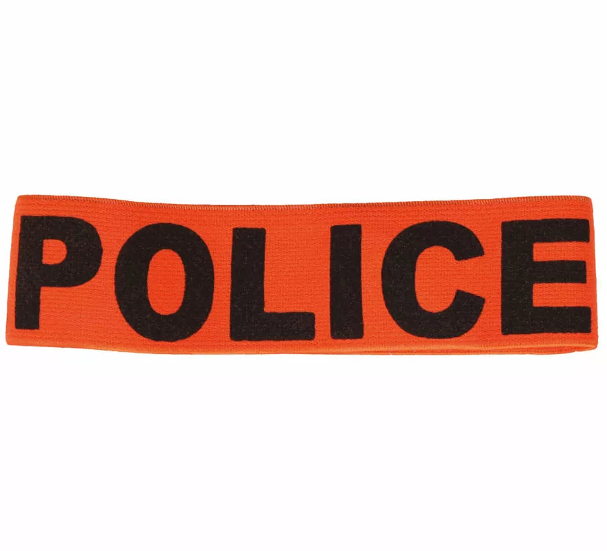 Translation missing: it.Cinta Naranja de Policía para el Brazo